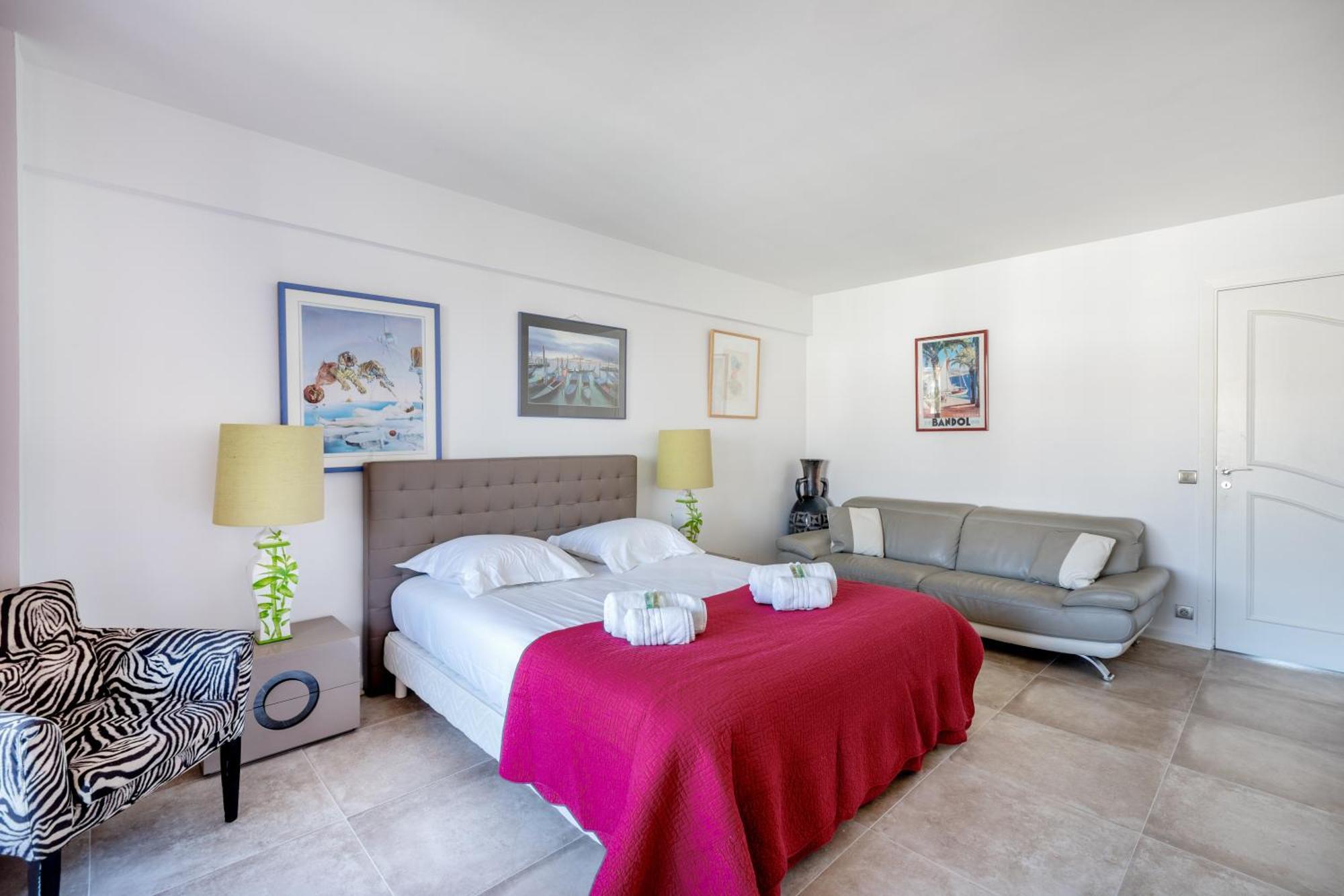 Agence Des Residences - Appartements Prives Du 45 Croisette- Prestige Cannes Pokoj fotografie